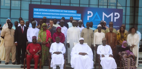 President Barrow launches over US$ 45 Million PAMP Projects